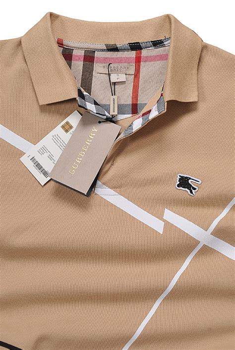 camisa tipo polo burberry para hombre|Men’s Designer T.